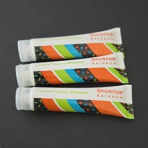 HILTON Hawaii ANUENUE RAINBOW COCONUT PAPAYA Shampoo - Set of 3